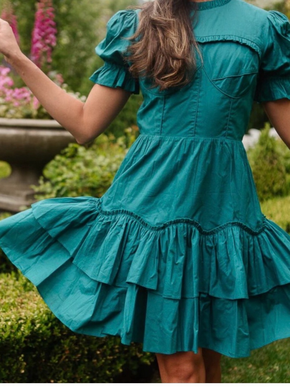 Ivy City Co. Merida Dress in Teal - NWT